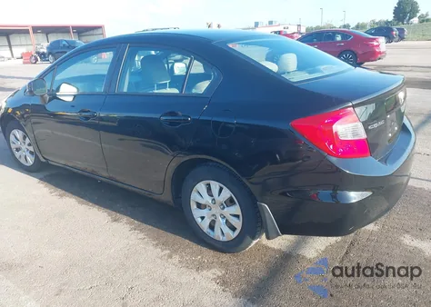 2012 Honda Civic Lx z USA, uszkodzony, nr VIN 19XFB2F51CE088801